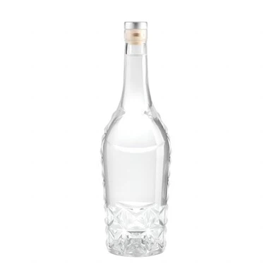 0.75L стъклена бутилка за водка