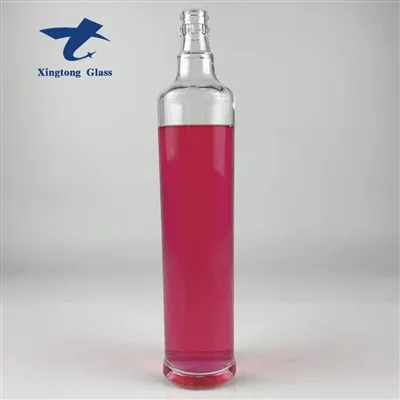 Високи стъклени бутилки за водка от 700 мл